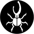 Mata Nuis Symbol, das einen Scarabax zeigt