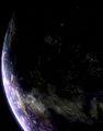 Ein felsiger erd-ähnlicher Planet