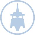Ein Werbesymbol für Thok