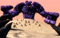 Das "Scarabax-Monster" in Die Legende erwacht